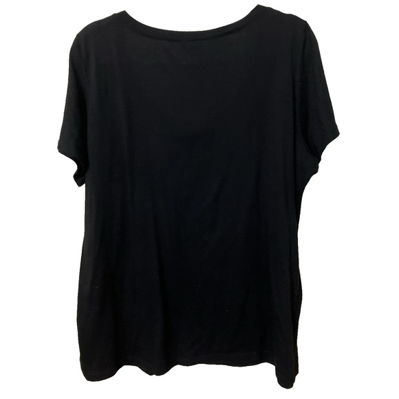 Torrid Womens Black Lace Tee Shirt Bad is The New Good Sz 2X Gothic Streetwear - Picture 2 of 7